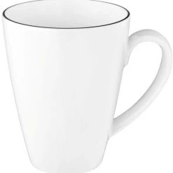 Seltmann Weiden Lido Black Line Becher Mit Henkel Tambel 0,35 L