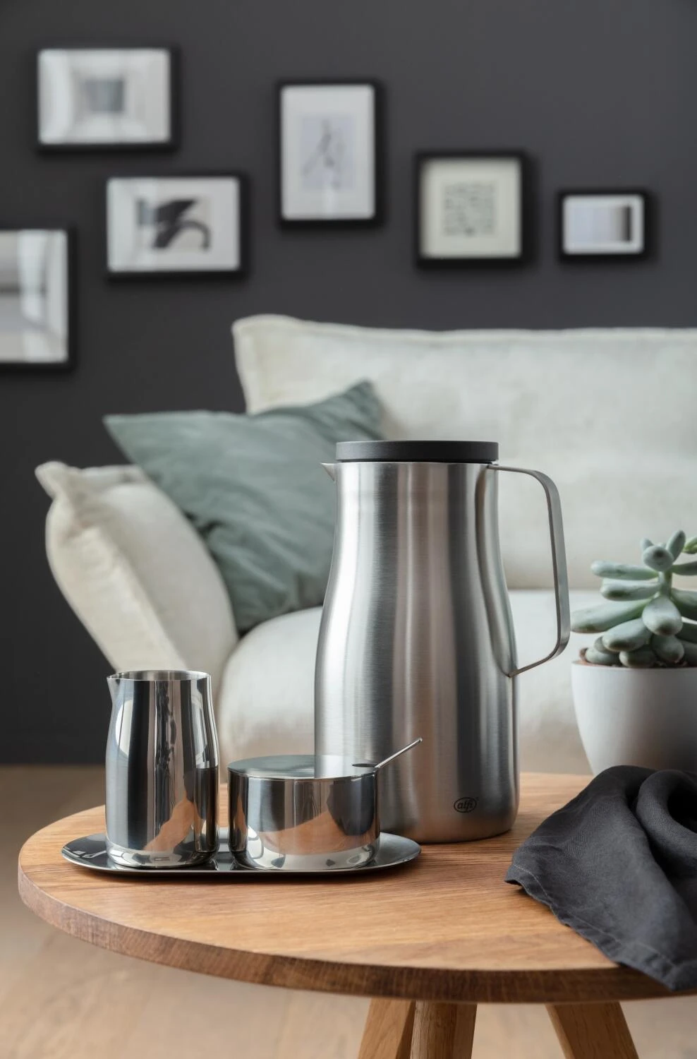 Alfi Milch- Und Zuckerset In Edelstahl Poliert 4 Alfi Milch- Und Zuckerset In Edelstahl Poliert – Bild 4