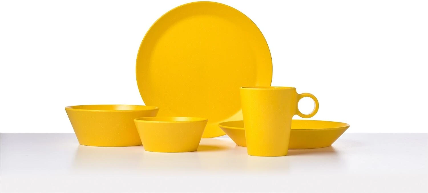 Mepal Essteller Bloom 280 Mm - Pebble Yellow 2 Mepal Essteller Bloom 280 Mm - Pebble Yellow – Bild 2