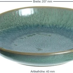 Leonardo Tellerset MATERA 12-teilig Grün Keramik 17 Leonardo Tellerset MATERA 12-teilig Grün Keramik -Le Creuset shop 221 026046 2 K