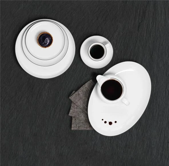 Seltmann Weiden Lido Black Line Kombi-Untertasse 14,5 Cm 2 Seltmann Weiden Lido Black Line Kombi-Untertasse 14,5 Cm – Bild 2