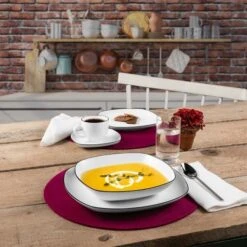 Seltmann Weiden Lido Black Line Speiseteller Flach Eckig 26 Cm 5 Seltmann Weiden Lido Black Line Speiseteller Flach Eckig 26 Cm -Le Creuset shop 33 10826 kombi 30 tlg D eck 01