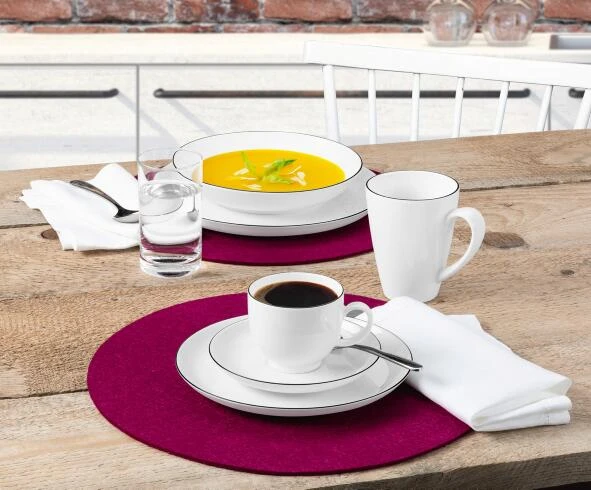 Seltmann Weiden Lido Black Line Kombi-Untertasse 14,5 Cm 3 Seltmann Weiden Lido Black Line Kombi-Untertasse 14,5 Cm – Bild 3