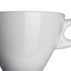 Collezione ALTA Café Au Lait Tasse Von Porzellanfabrik Walküre, Weiß