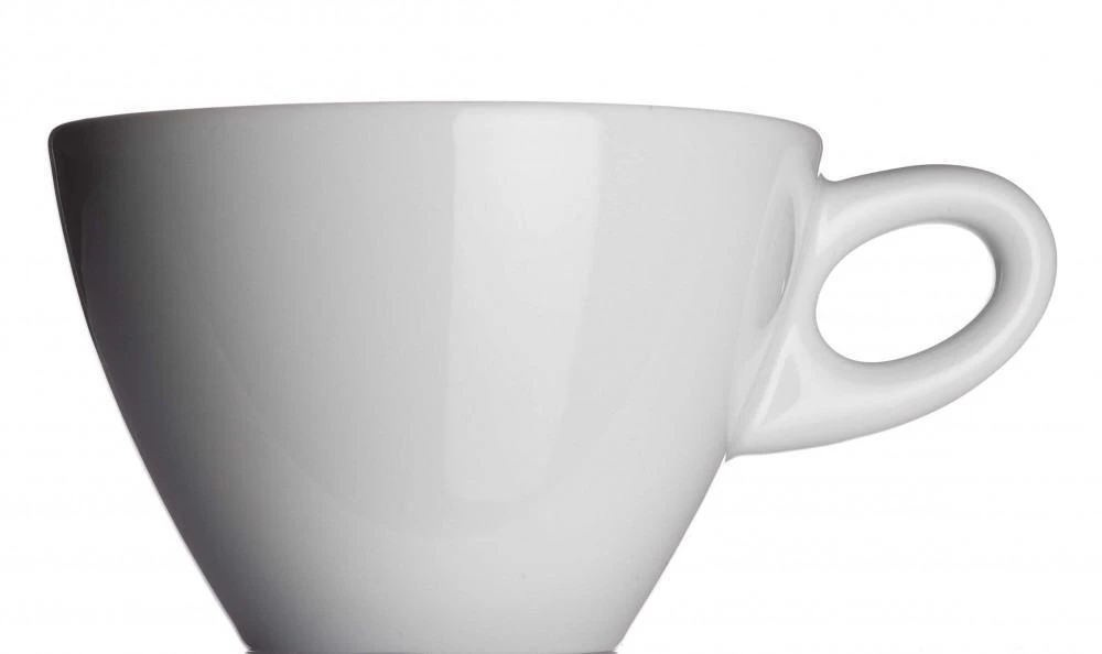 Collezione ALTA Café Au Lait Tasse Von Porzellanfabrik Walküre, Weiß 1 Collezione ALTA Café Au Lait Tasse Von Porzellanfabrik Walküre, Weiß