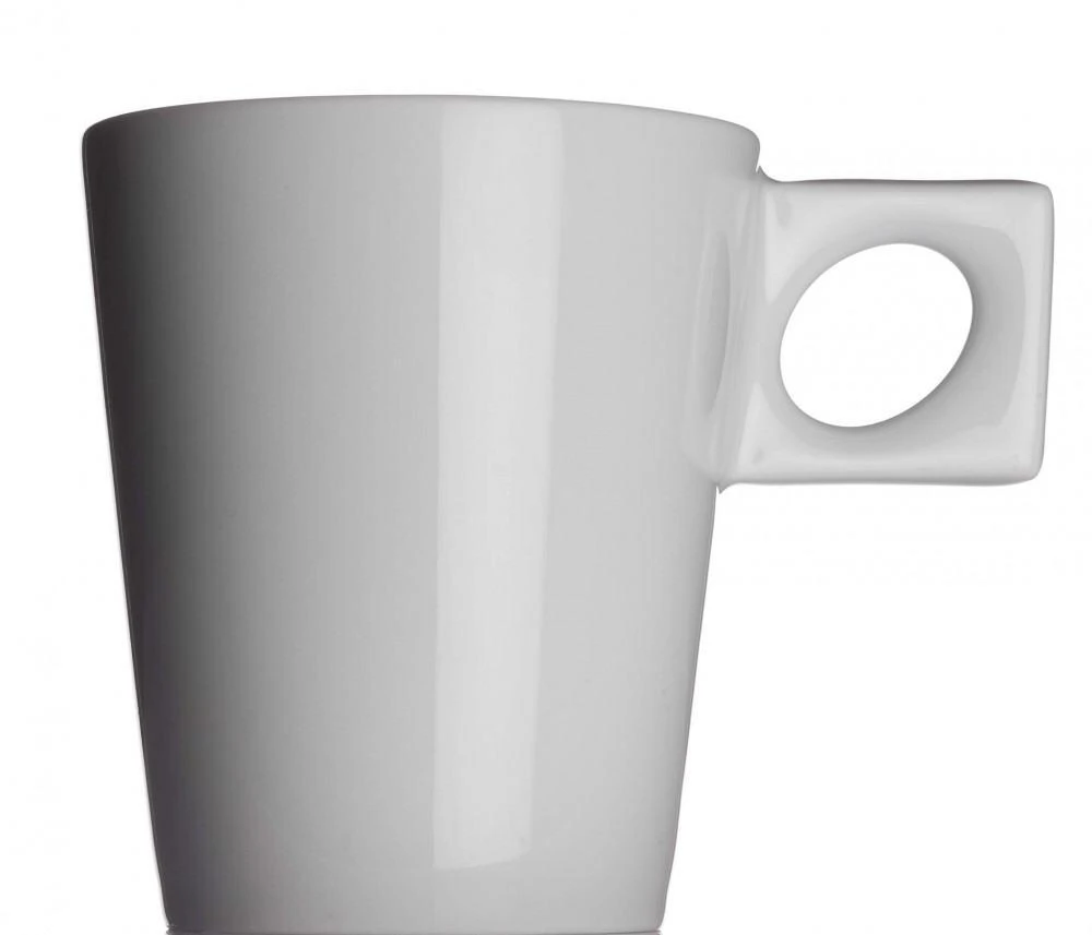 NYNY Kaffeebecher Von Porzellanfabrik Walküre, Weiß 1 NYNY Kaffeebecher Von Porzellanfabrik Walküre, Weiß