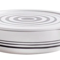 Eschenbach Flacher Topf Mit Deckel Cook & Serve In Stripes