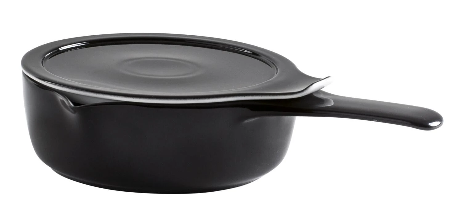 Eschenbach Kasserolle Mit Deckel Cook & Serve In Schwarz 1 Eschenbach Kasserolle Mit Deckel Cook & Serve In Schwarz