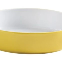 Eschenbach Flacher Topf Mit Deckel Cook & Serve In Hellgelb -Le Creuset shop 4924799231936 24cm