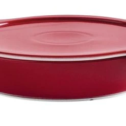 Eschenbach Flacher Topf Mit Deckel Cook & Serve In Kirsche