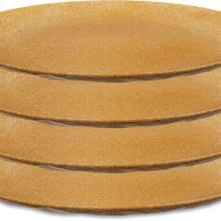 Koziol Teller Groß, 4er-Set In Wood