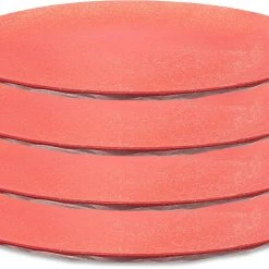 Koziol Teller Groß, 4er-Set In Coral