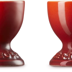 Le Creuset Eierbecher Im 2er-Set Mit Standfuß In Kirschrot -Le Creuset shop 89064000600003 4
