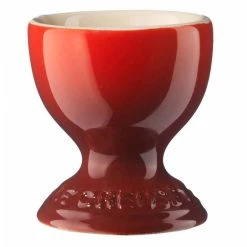 Le Creuset Eierbecher Mit Standfuß In Kirschrot