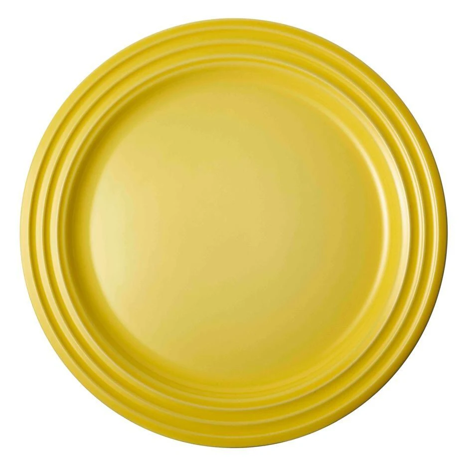 Le Creuset Frühstücksteller In Citrus 1 Le Creuset Frühstücksteller In Citrus