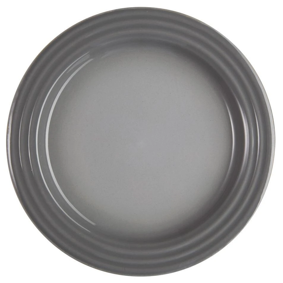 Le Creuset Frühstücksteller In Perlgrau 1 Le Creuset Frühstücksteller In Perlgrau