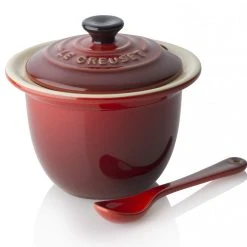 Le Creuset Serviertopf Mini In Kirschrot