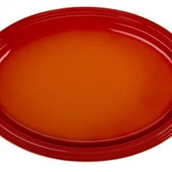 Le Creuset Servierplatte Oval In Ofenrot