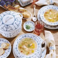 Kahla Tradition Eierbecher Mit Fuß In Blau Saks -Le Creuset shop Ambiente Blau Saks 4 4 l