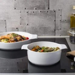 Eschenbach Topf Mit Deckel Cook & Serve In Weiß -Le Creuset shop COOK SERVE 007 neu l