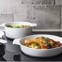 Eschenbach Kasserolle Mit Deckel Cook & Serve In Weiß -Le Creuset shop COOK SERVE 011 neu l 1