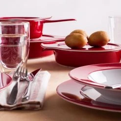 Eschenbach Kasserolle Mit Deckel Cook & Serve In Kirsche 9 Eschenbach Kasserolle Mit Deckel Cook & Serve In Kirsche -Le Creuset shop Cook and Serve kirsche 2