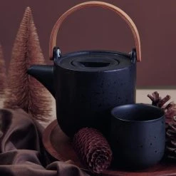 ASA Teekanne Mit Holzgriff Coppa Kuro -Le Creuset shop Coppa Kuro Teekanne 1