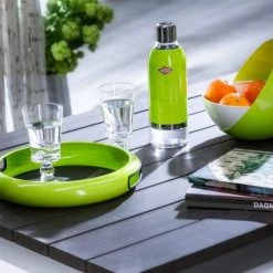 Wesco Tablett Spacy Tray Rund In Türkis 7 Wesco Tablett Spacy Tray Rund In Türkis -Le Creuset shop DB WES 140324 003 INET be 2 l