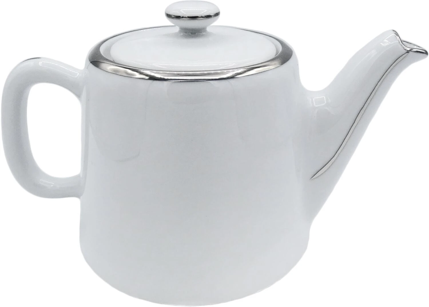 Pillivuyt Teekanne Mit Platinrand 1 Pillivuyt Teekanne Mit Platinrand