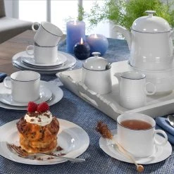 Friesland Porzellan Friesland Krug JEVERLAND -Le Creuset shop Friesl kl Brise Tee 16 tlg 1