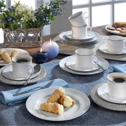 Friesland Porzellan Friesland Becher JEVERLAND -Le Creuset shop Jeverland kl Brise 18tlg 1