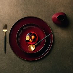 ASA Dessertteller Kolibri In Rusty Red -Le Creuset shop Kolibri Ausgiesser