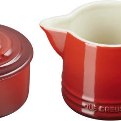 Le Creuset Zucker- & Milchset Signature In Kirschrot