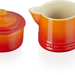 Le Creuset Zucker- & Milchset Signature In Ofenrot