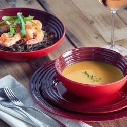 Le Creuset Frühstücksteller In Kirschrot 7 Le Creuset Frühstücksteller In Kirschrot -Le Creuset shop LeCreuset 2016 09 16 6 neu 1