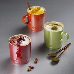 Le Creuset Becher 0,35 Liter In Ofenrot Metallic -Le Creuset shop Le Creuset 15 1