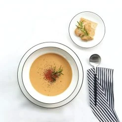 ASA Pasta-/ Suppenteller á Table Ligne Noire -Le Creuset shop Ligne Noire Suppe l