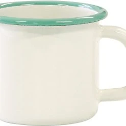 Kockums Tasse Aus Emaille, Cream Lux