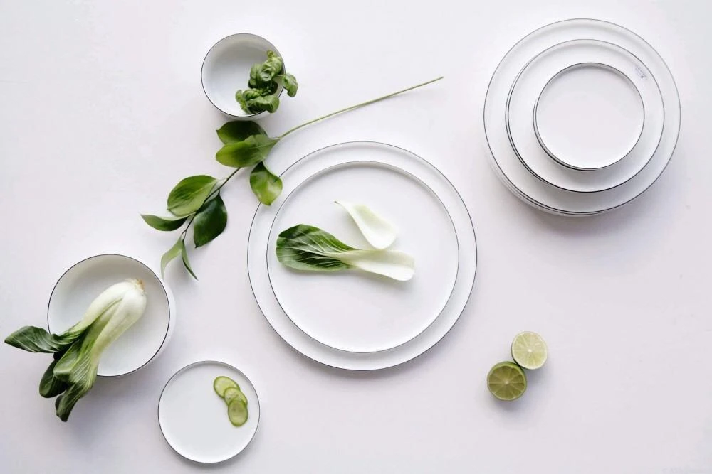 ASA Teller á Table Ligne Noire, Flach 2 ASA Teller á Table Ligne Noire, Flach – Bild 2