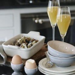 Le Creuset Frühstücksteller In Perlgrau 9 Le Creuset Frühstücksteller In Perlgrau -Le Creuset shop Perlgrau Poterie LS01 neu