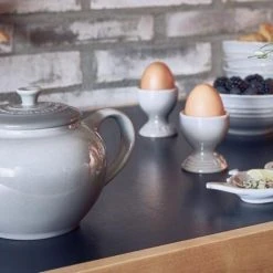 Le Creuset Becher 0,35 Liter In Perlgrau 6 Le Creuset Becher 0,35 Liter In Perlgrau -Le Creuset shop Perlgrau Poterie LS neu 5 l