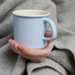 Riess Emaille Riess Becher Aus Emaille In Pastell-blau -Le Creuset shop RIESS AMBIENTE CLASSIC Pastell highres 356